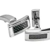 Boutons de manchette ROCHET M533181 - Boutons de manchette Mercury Bicolore