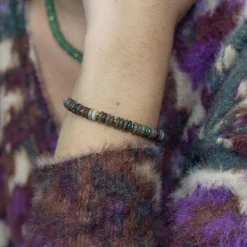 Bracelet Blima en pierres Agate Indienne