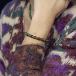 Bracelet Blima en pierres Agate Indienne