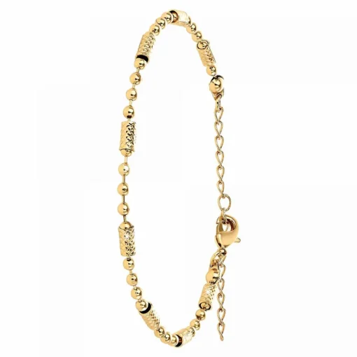 Bracelet Femme Angèle M - B2377-DORE Acier Doré