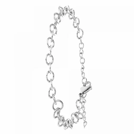 Bracelet Femme Angèle M B2375-ARGENT - Acier Argent
