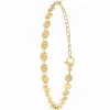 Bracelet Femme Angèle M B2393-DORE - Acier Doré