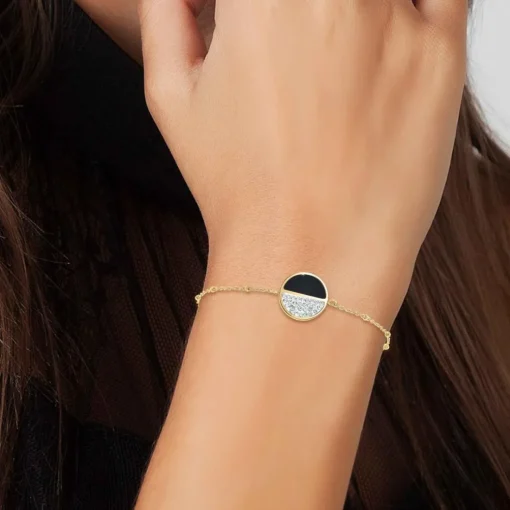 Bracelet Femme Angèle M B2313-DORE - Acier Doré