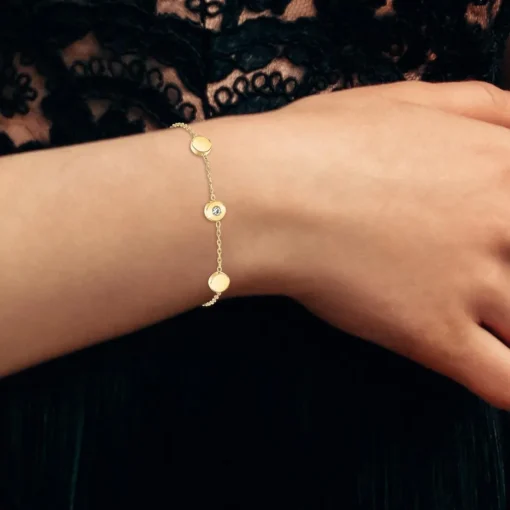 Bracelet Femme Angèle M B2412-DORE