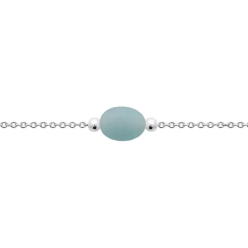 Bracelet femme argent amazonite Maison de la Bijouterie VW3YVWZV