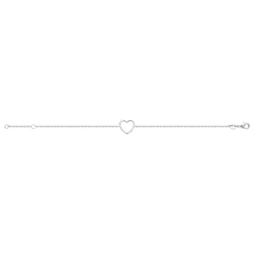 Bracelet femme argent cœur fantaisie Maison de la Bijouterie VW3U6YZV