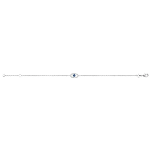 Bracelet femme argent œil fantaisie Maison de la Bijouterie VW3U5VZV