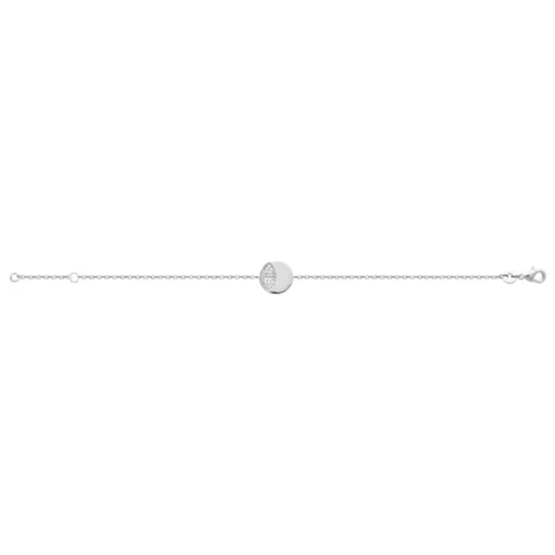 Bracelet femme argent nacre oxyde de zirconium Maison de la Bijouterie VW33ZVZV