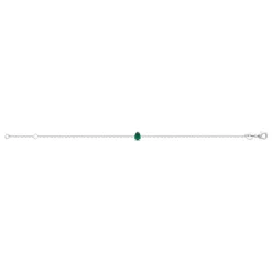 Bracelet femme argent oxyde de zirconium verte Maison de la Bijouterie VW3UW6ZV