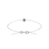 Bracelet femme argent pierre bleue Maison de la Bijouterie VW3UV5ZV