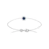 Bracelet femme argent pierre bleue Maison de la Bijouterie VW3UVZZV
