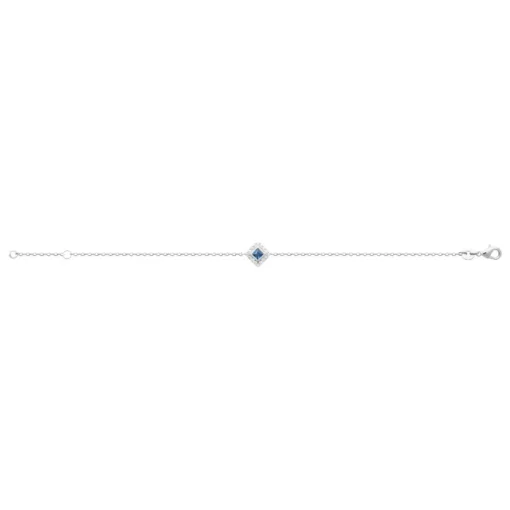 Bracelet femme argent pierre bleue Maison de la Bijouterie VW3UV5ZV