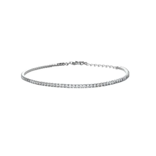 Bracelet femme argent rhodié - VWZU4WZV