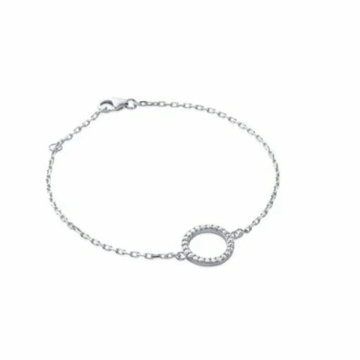 Bracelet femme argent rhodié - VWZ543ZV