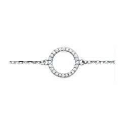 Bracelet femme argent rhodié - VWZ543ZV