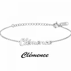 Bracelet Femme Athème - B2694-ARGENT-CLEMENCE Acier Argent