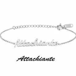 Bracelet Femme Athème - B2694-ARGENT-ATTACHIANTE Acier Argent
