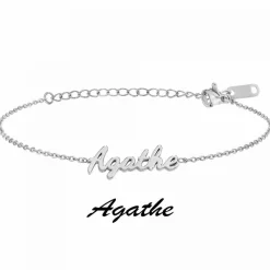 Bracelet Femme Athème - B2694-ARGENT-AGATHE Acier