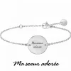 Bracelet Femme Athème - B2817-ARGENT Acier Argent