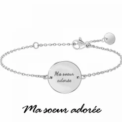 Bracelet Femme Athème - B2817-ARGENT Acier Argent