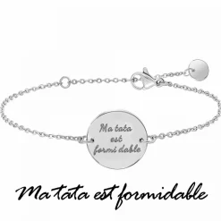 Bracelet Femme Athème - B2815-ARGENT Acier Argent