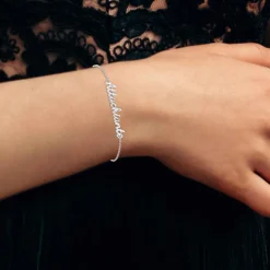 Bracelet Femme Athème - B2694-ARGENT-ATTACHIANTE Acier Argent