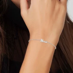 Bracelet Femme Athème - B2694-ARGENT-NINA Acier Argent