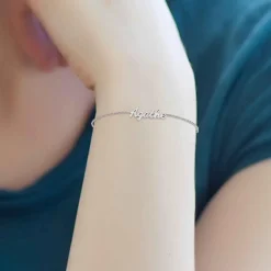 Bracelet Femme Athème - B2694-ARGENT-AGATHE Acier