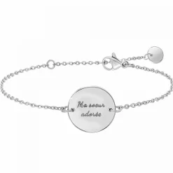 Bracelet Femme Athème - B2817-ARGENT Acier Argent