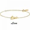 Bracelet Femme Athème - B2694-DORE-LISA Acier Doré