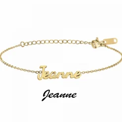 Bracelet Femme Athème - B2694-DORE-JEANNE Acier Doré