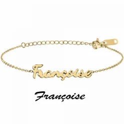 Bracelet Femme Athème - B2694-DORE-FRANCOISE Acier Doré