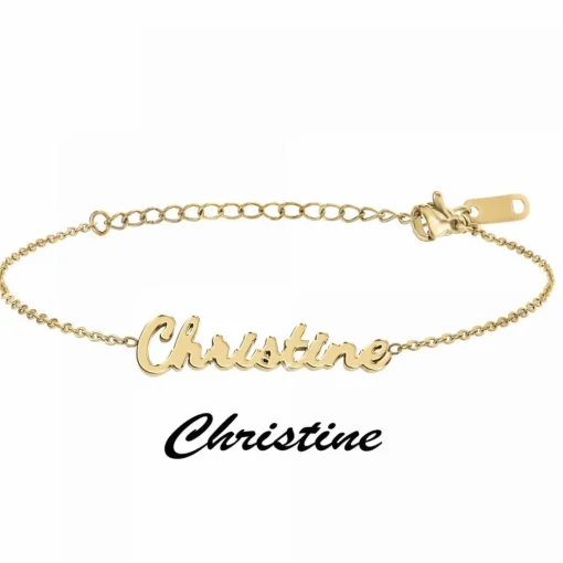 Bracelet Femme Athème - B2694-DORE-CHRISTINE Acier Doré