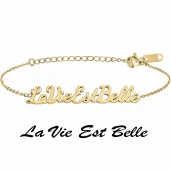 Bracelet Femme Athème - B2694-DORE-LAVIEESTBELLE Acier Doré