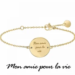 Bracelet Femme Athème - B2816-DORE Acier Doré
