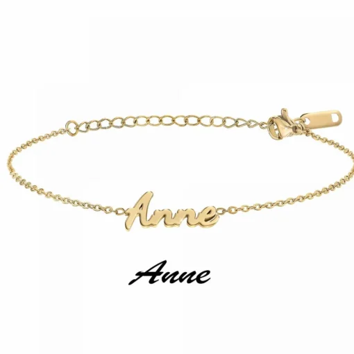 Bracelet Femme Athème - B2694-DORE-ANNE Acier Doré