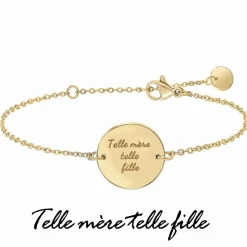 Bracelet Femme Athème - B2820-DORE Acier Doré