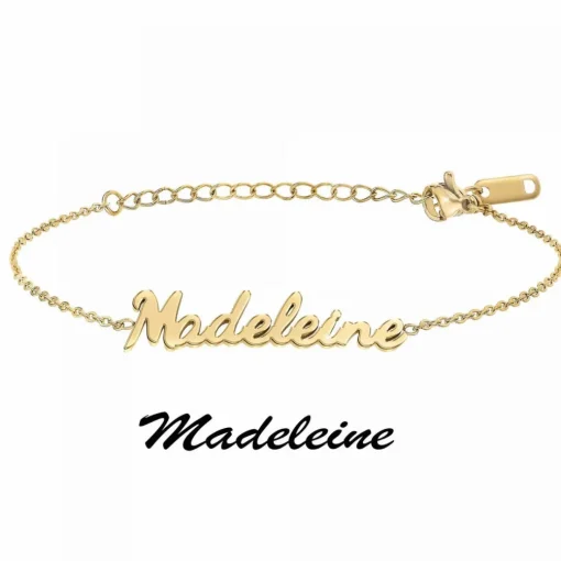 Bracelet Femme Athème - B2694-DORE-MADELEINE Acier Doré