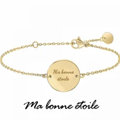 Bracelet Femme Athème - B2814-DORE Acier Doré