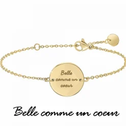 Bracelet Femme Athème - B2813-DORE Acier Doré