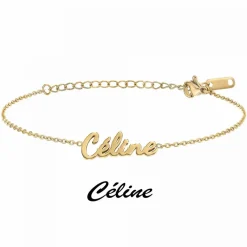 Bracelet Femme Athème - B2694-DORE-CELINE Acier Doré