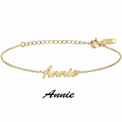 Bracelet Femme Athème - B2694-DORE-ANNIE Acier Doré