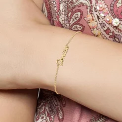 Bracelet Femme Athème - B2694-DORE-DENISE Acier Doré