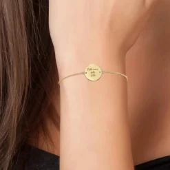 Bracelet Femme Athème - B2820-DORE Acier Doré