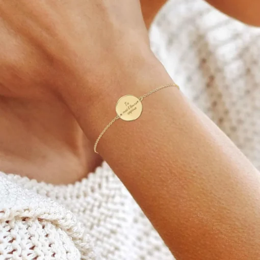 Bracelet Femme Athème - B2819-DORE Acier Doré