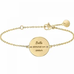 Bracelet Femme Athème - B2813-DORE Acier Doré