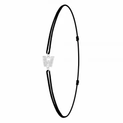 Bracelet Femme Athème - BS082-SB049-W Tissu Argent