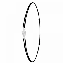 Bracelet Femme Athème - BS082-SB049-Q Tissu Argent