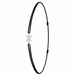 Bracelet Femme Athème - BS082-SB049-X Tissu Argent