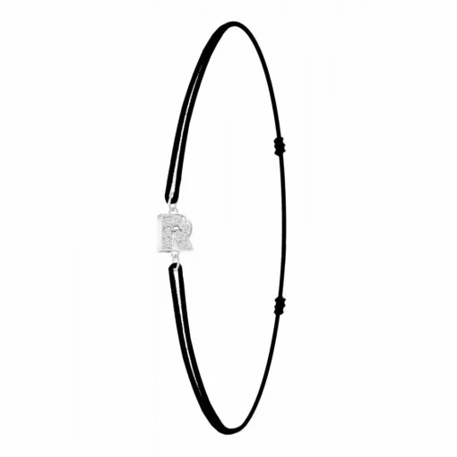 Bracelet Femme Athème - BS082-SB049-R Tissu Argent